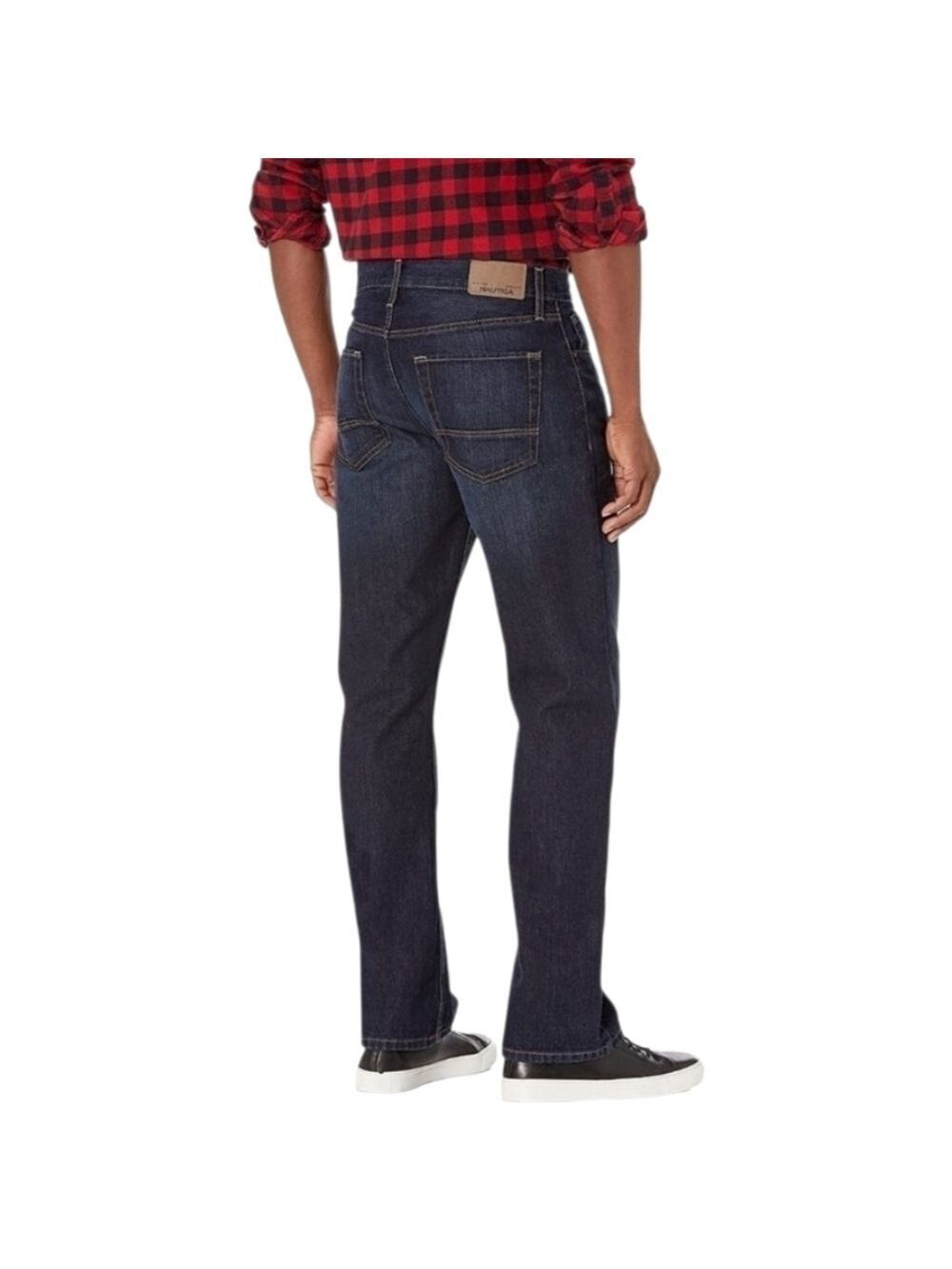 NAUTICA Men's Traditional Relaxed Fit Dark Wash Jean Size 38 NWT
